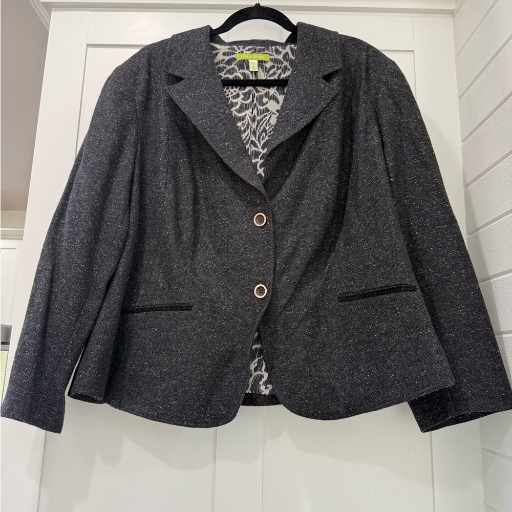 Sigrid Olsen Women's‎ Gray Blazer